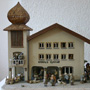 Rottacher Rathaus - Figuren aus Steinzeug, glasiert, 6 cm
